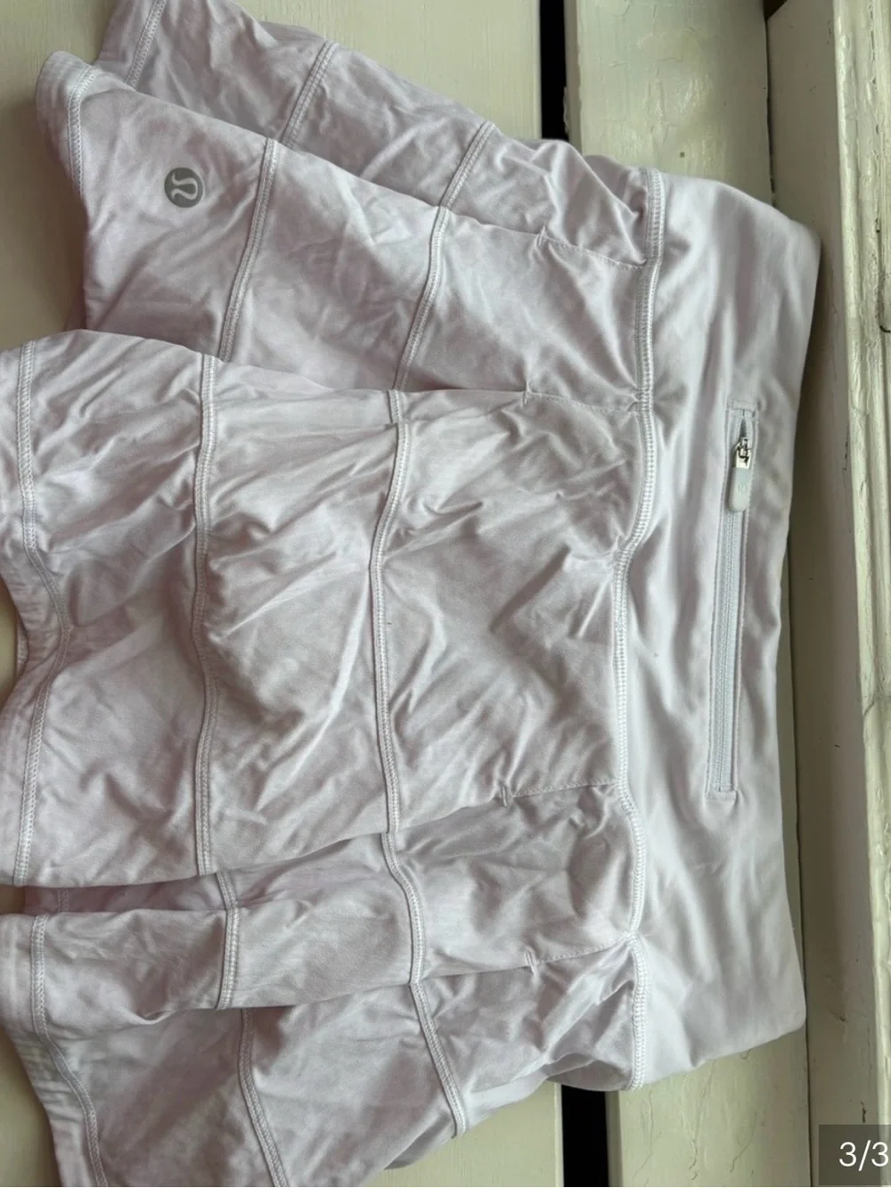lululemon athletica White Mini Skirt Athletic